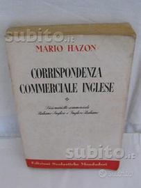 Libro antico Corrispondenza Commerciale Inglese