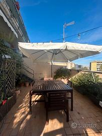 Ombrellone  290cm x 290cm da terrazzo o giardino