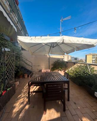 Ombrellone  290cm x 290cm da terrazzo o giardino