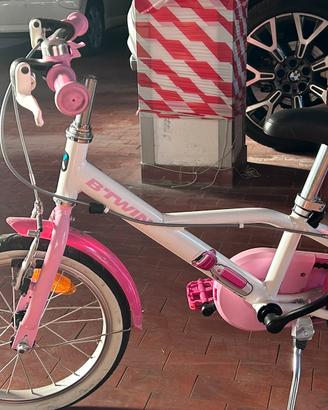 Bicicletta 16” b-twin doctor girl