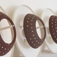 Lampade applique vintage 60/70 Space Age Dijkstra