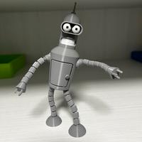 Statuetta BENDER stampata in 3D