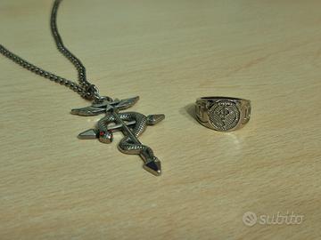 Anello e collana Fullmetal Alchemist Brotherhood