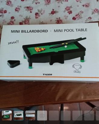 mini bigliardino nuovo