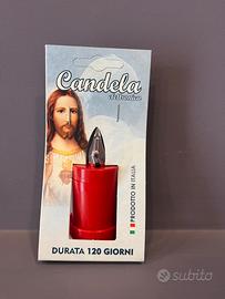 Lumino elettrico cimitero - durata 120 giorni