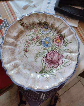 Piatto ceramica Deruta
