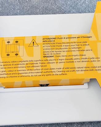 Placche Vimar Eikon EVO Bianco totale 3posti