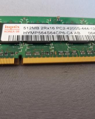 RAM SODIMM DDR2 533mhz  512mb