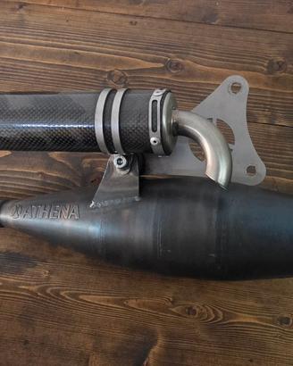 Scarico athena racing big bore minarelli verticale