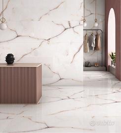 Gres porcellanato marmo lucido Paonazzetto 60x120