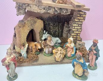 Natività in pasta d'epoca  cm. 10