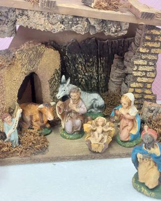Natività in pasta d'epoca  cm. 10