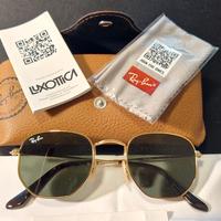 Ray-Ban RB3548N Hexagonal Flat Lenses