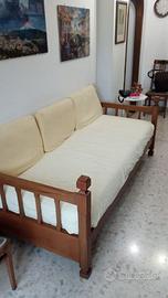 letto in noce