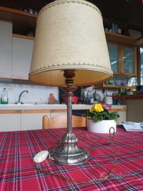 Abat-jour/lampada per tavolo vintage anni '50