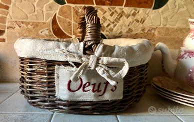 Cestino provenzale vintage