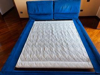 LETTO AXIL ALCANTARA BLU