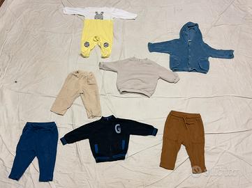 Abbigliamento invernale per bimbo taglia 9-12 mesi