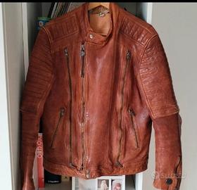 Gaiacca di pelle artigianale tg 52