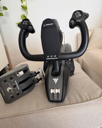 Thrustmaster cloche Boeing con manetta