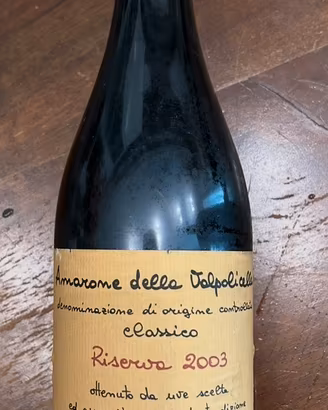 Amarone classico riserva Quintarelli 2003
