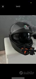 Casco uomo agv taglia M nero