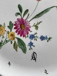 Piatto reale Stanislaus collezione Luneville 1731