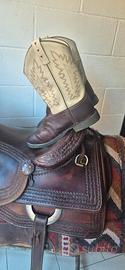 Stivali monta Western n.40 