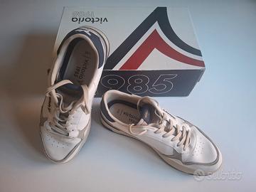 sneakers uomo victoria 1985 marino 43 bianche