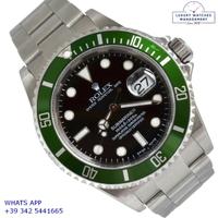 ROLEX Submariner 16610LV MK1 Kermit Fat Four bezel