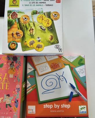 Serie di giochi per bambini