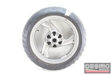 Cerchio ruota posteriore grigia 3 razze 17x4,5 Duc