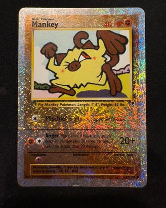 Carte Pokemon Mankey