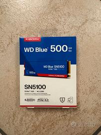 SSD M2 Nvme pcie 4.0 WD Blue 500GB