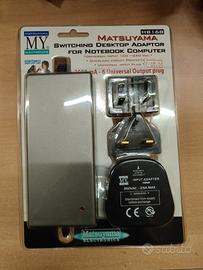 Alimentatore notebook con adattatori 