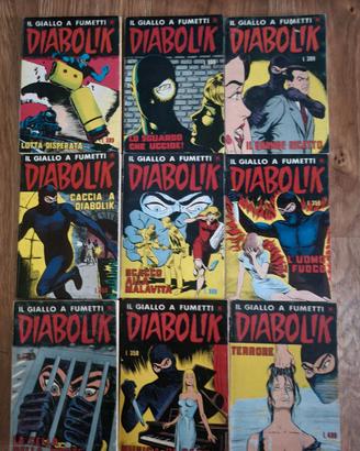 Fumetti Diabolik Ristampa