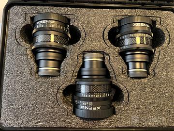 Obiettivi Cine Samyang Xeen CF kit 3x