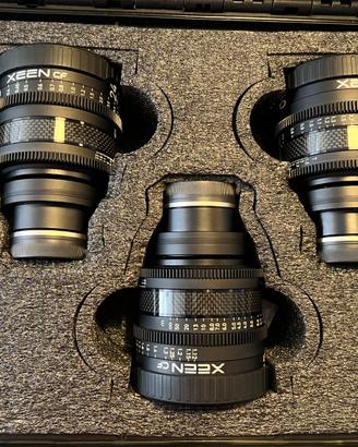 Obiettivi Cine Samyang Xeen CF kit 3x