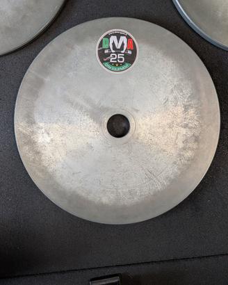 Dischi calibrati powerlifting DMA Gym