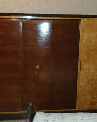 Camera da letto epoca vintage armadio letto stile