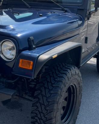 Parafanghi in metallo jeep wrangler tj