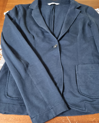 Blazer in felpa di cotone