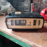 RADIOSVEGLIA A PALETTE VINTAGE SANYO