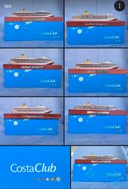 modellini costa crociere
