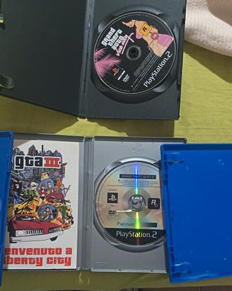 Lotto GTA PS2 - Trilogia + Liberty City Stories