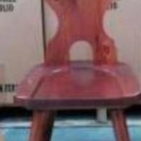 sedie legno in pino grezzo 