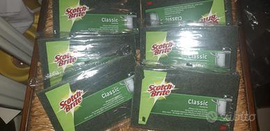 6 spugne abrasive scotch brite