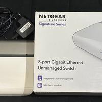 Netgear GS908 Switch Unmanaged 8 Porte Gigabit