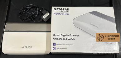 Netgear GS908 Switch Unmanaged 8 Porte Gigabit