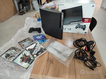 PS3 160gb  con giochi, legge tutto, usata pochissi
